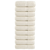 Ręczniki myjące Premium SOLUND 10 szt. Kremowe 30x30 cm 600 gsm