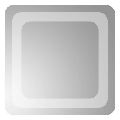 Lustro łazienkowe z LED, 30x30 cm vidaXL