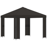 Altana 3 x 3 m antracytowy Poliester i Stal 190 gsm