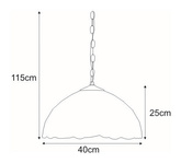 Lampa wisząca K-P162166 z serii PAPI
