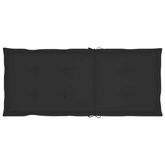 vidaXL Składane krzesła ogrodowe z poduszkami, 6 szt., drewno akacjowe