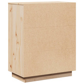 Szafka, 60x34x75 cm, lite drewno sosnowe