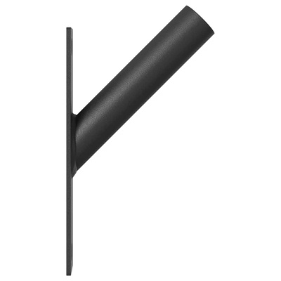 Uchwyt na maszt flagowy Czarny 15 x 3 x 0,35 cm Stal