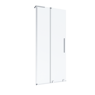 KABINA WALK-IN PRZESUWNA 120 CM, TRANSP, CHROM
