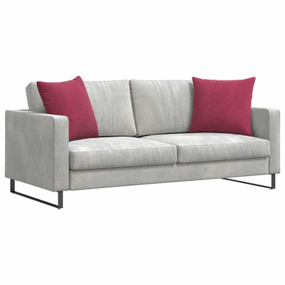 Poduszki na sofę 2 pcs Czerwone wino 50 x 50 cm