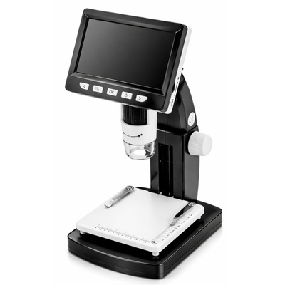 Mikroskop Cyfrowy Edukacyjny Ekran 4,3 Cala LCD USB LED Powiększenie 1000x