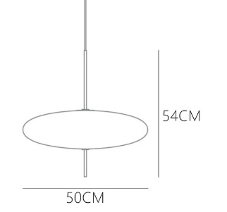 Lampa wisząca model 2065 AD262