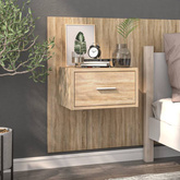 vidaXL Wiszące szafki nocne, 2 szt., dąb sonoma model standard
