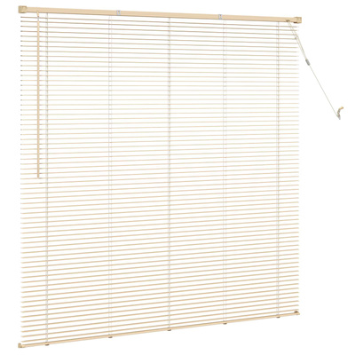 Żaluzja wenecka Jasnobrązowy ze wzorem 150 x 130 cm 25 mm PVC