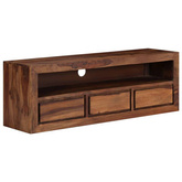 vidaXL Szafka pod TV, 120x30x40 cm, lite drewno sheesham
