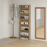 Szafka na buty 2 szt. 60 x 18 x 90 cm Materiał drewnopochodny