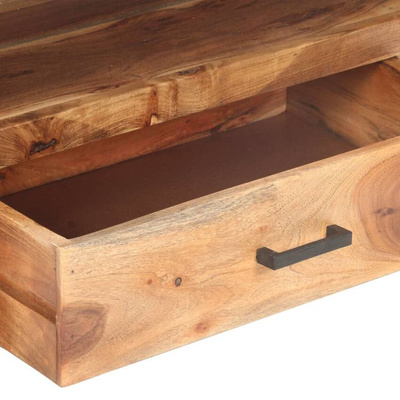 vidaXL Szafka pod TV, 120x35x45 cm, drewno z miodowym wykończeniem