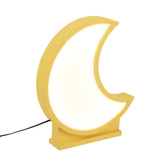 moon lampa stołowa dla dziecka led iq kids złoty