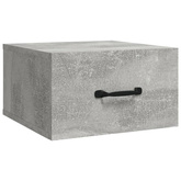 vidaXL Wiszące szafki nocne, 2 szt., szarość betonu, 35x35x20 cm wariant 9