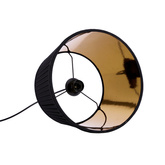 Lampa wisząca z abażurami Gillo czarna podwójna loftowa nad stół