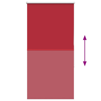 Roleta zaciemniająca Red 80x130 cm Szerokość tkaniny 75,7 cm