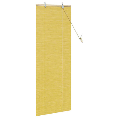 Roleta żółty 60 x 160 cm Bambus