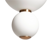 Lampa Wisząca Szklana Złota Zwis Abruzzo Cavolo