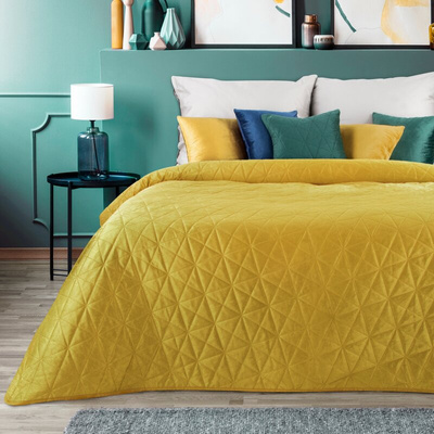 Narzuta Luiz musztardowa 200x220