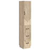 Zestaw szafek 2 szt. 33 x 34,5 x 87 cm Drewno inżynieryjne