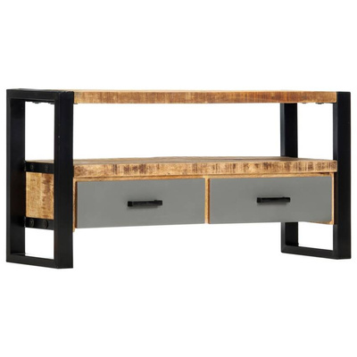 vidaXL Szafka pod TV, 100x30x50 cm, lite drewno mango