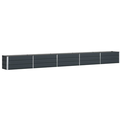 Donica Antracyt 480 x 50 x 45 cm Stal Galwanizowana
