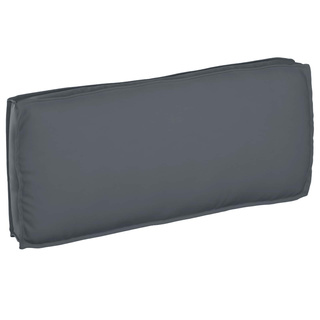 Poduszka Antracyt 120 x 50 x 12 cm Materiał Oxford
