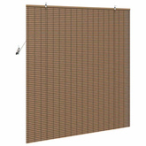 Roleta brązowy 140 x 160 cm Bambus