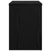 Stojak na rośliny 2 pcs Czarny Dąb 25 x 25 x 35 cm