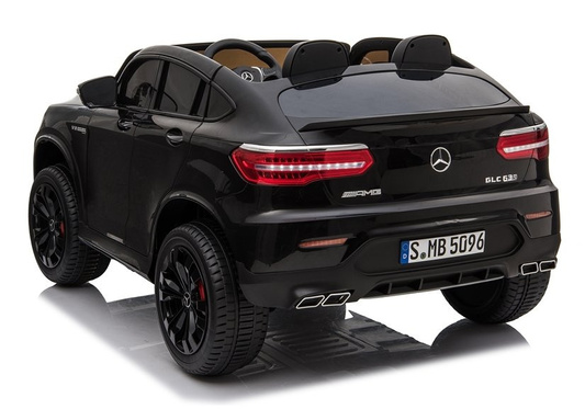 Auto na Akumulator Mercedes GLC 63S Dwuosobowy LED MP3 Czarny Lakierowany
