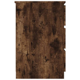 vidaXL Biurko, przydymiony dąb, 140x50x77 cm, materiał drewnopochodny