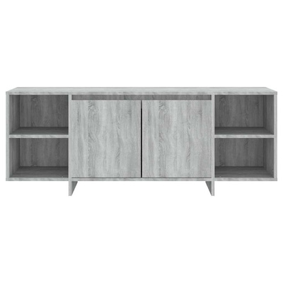 Szafka pod TV, szary dąb sonoma, 130x35x50 cm
