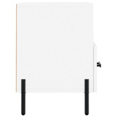 vidaXL Szafka pod TV, biała, 80x36x50 cm, materiał drewnopochodny