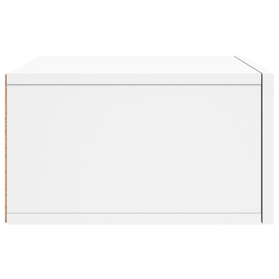 vidaXL Wisząca szafka nocna, biała, 35x35x20 cm model standard