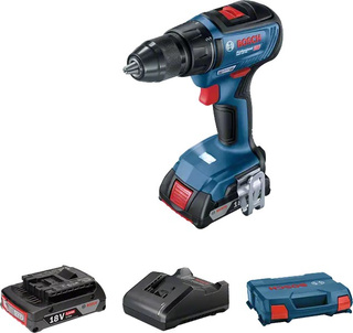 WIERTARKO-WKRĘTARKA AKUMULATOROWA GSR 18V-50 2*2.0AH L-CASE