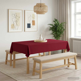 Obrus stołowy 5 szt. Prostokątny Czerwone wino 140 x 260 cm