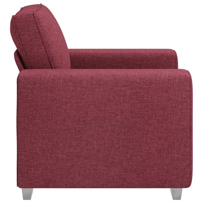Fotel Czerwone wino 100 cm tkanina