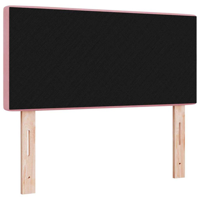 Zagłówek Różowy 100 cm Aksamit