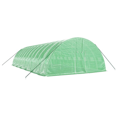 Szklarnia ze stalową ramą, zielona, 72 m?, 12x6x2,85 m