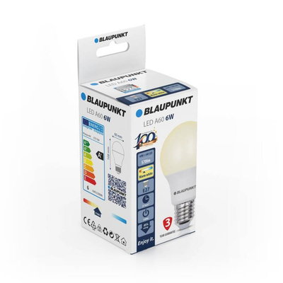 Blaupunkt Żarówka LED E27 6W barwa ciepła