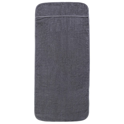 Ręczniki plażowe, 2 szt., antracytowe, 75x200 cm, 400 g/m?
