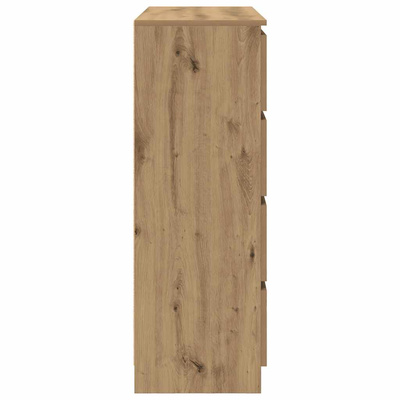 Komoda Artisan Dąb 100x35x99 cm Drewno klejone
