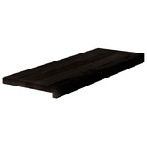 Stopnie schodowe 12 szt. brązowoczarne 70x25x2 cm lite drewno dębowe
