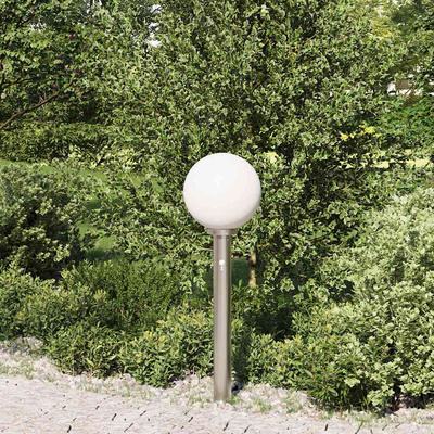 Słupek oświetleniowy z czujnikiem 80 cm Stal nierdzewna IP44