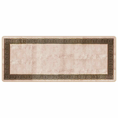 Chodnik dywanowy MARSA Czarny 80 x 200 cm Poliester i PVC