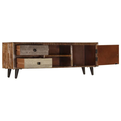 Szafka pod TV, 118x30x40 cm, lite drewno mango vidaXL