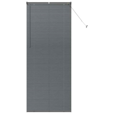 Żaluzje weneckie Ciemnoszary 220 x 85 cm Aluminium