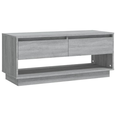 vidaXL Szafka pod TV, szary dąb sonoma 102x41x44 cm