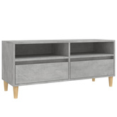 Szafka pod TV, szarość betonu, 100x34,5x44,5 cm vidaXL