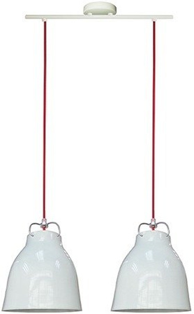 Lampa sufitowa wisząca candellux pensilvania 32-35813 e27 biały